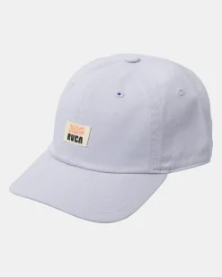 RVCA AFTER GLOW DAD HAT Fog Hot