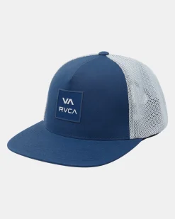 RVCA ALL THE WAY TECH TRUCKER HAT Slate Online