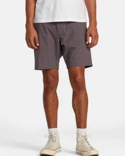 RVCA ALL TIME ROADS 19" SHORTS Plum Ash Online