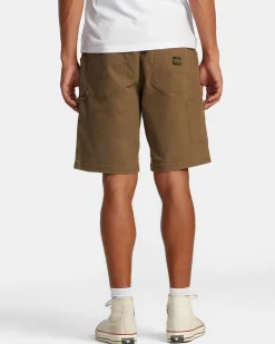 RVCA AMERICANA 17" CARPENTER SHORTS Wood Online