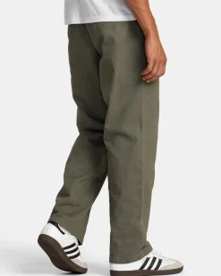 RVCA AMERICANA CHINOS Olive Sale