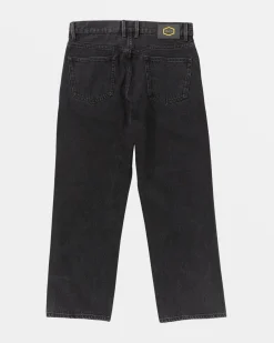 RVCA AMERICANA DAYSHIFT JEANS Black Rinse Discount