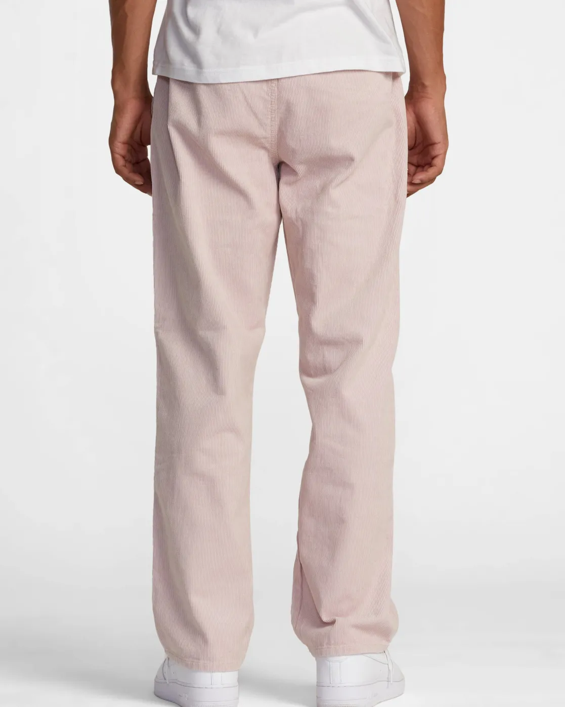 RVCA AMERICANA ELASTIC WAIST CORD PANTS Pale Mauve