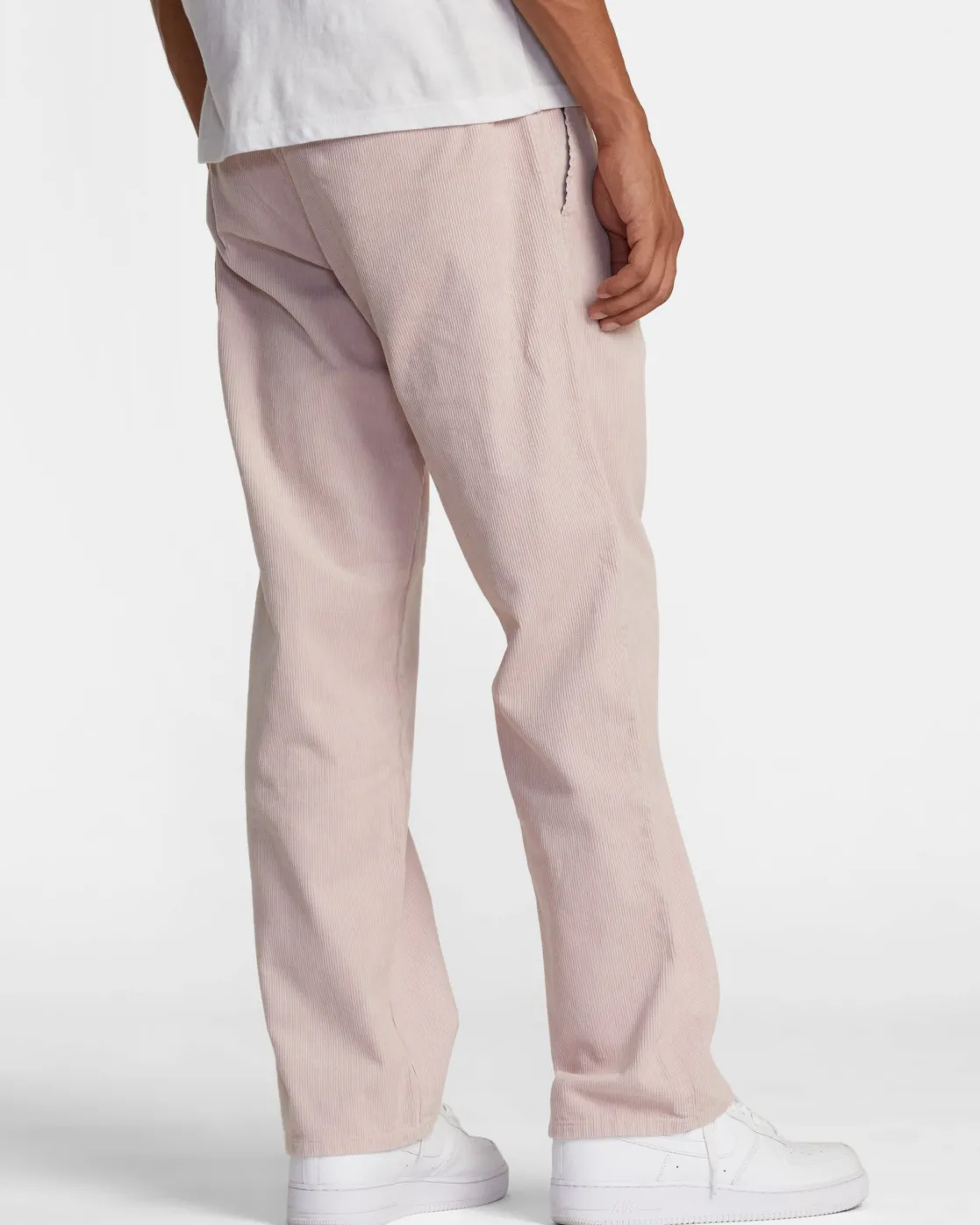 RVCA AMERICANA ELASTIC WAIST CORD PANTS Pale Mauve