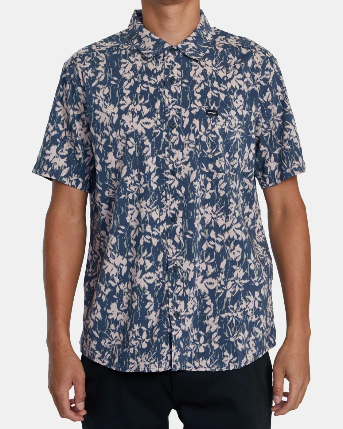 RVCA ANYTIME SHORT SLEEVE SHIRT Pale Mauve