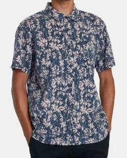 RVCA ANYTIME SHORT SLEEVE SHIRT Pale Mauve