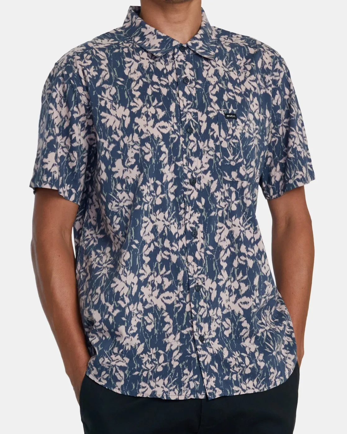 RVCA ANYTIME SHORT SLEEVE SHIRT Pale Mauve
