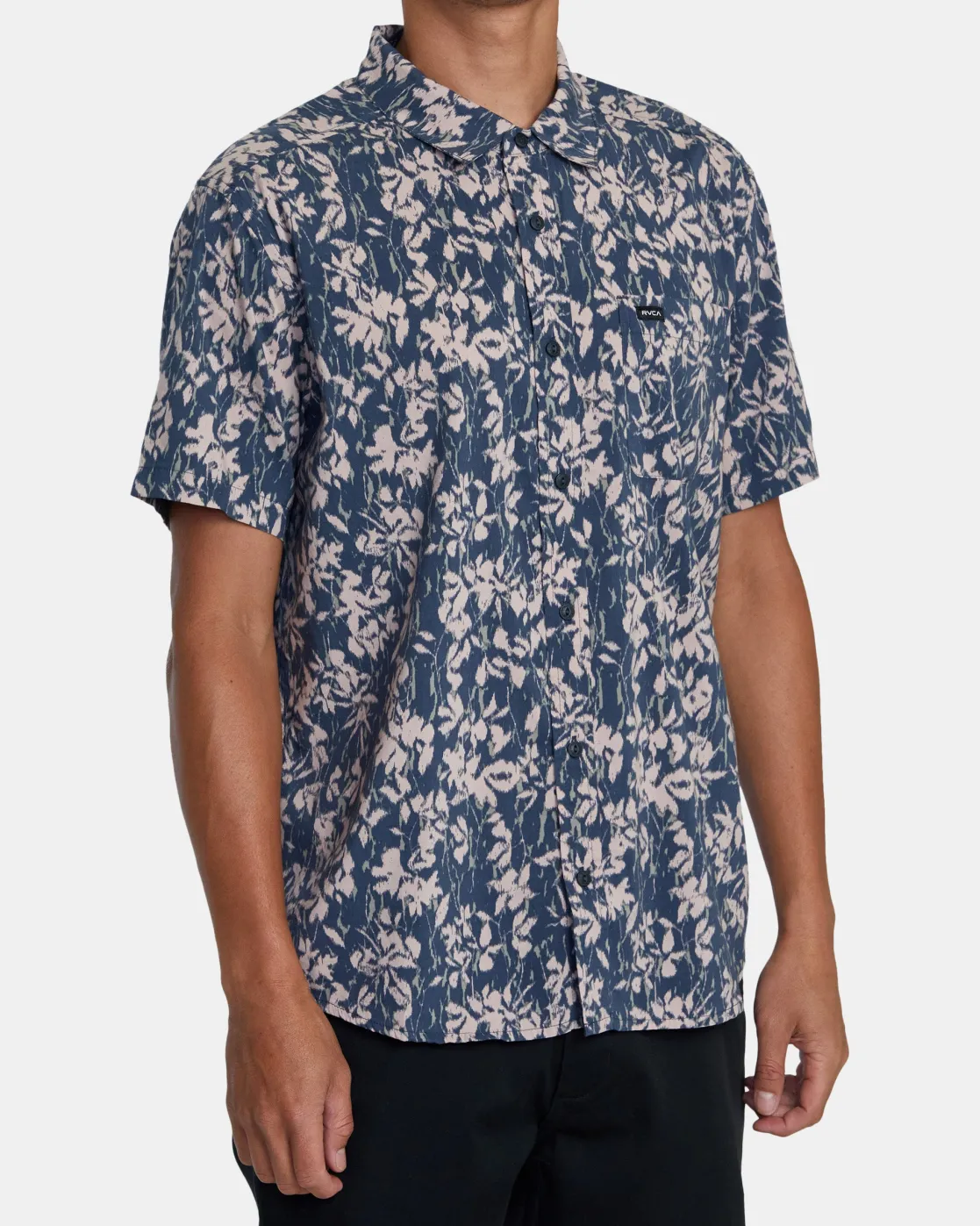 RVCA ANYTIME SHORT SLEEVE SHIRT Pale Mauve