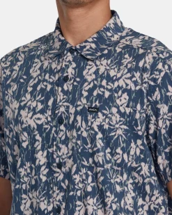 RVCA ANYTIME SHORT SLEEVE SHIRT Pale Mauve