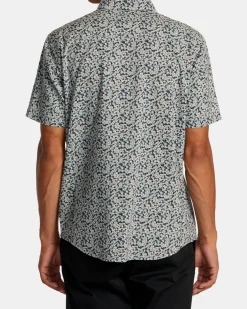 RVCA ANYTIME SHORT SLEEVE SHIRT Green Haze Sale