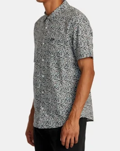 RVCA ANYTIME SHORT SLEEVE SHIRT Green Haze Sale