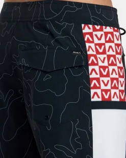 RVCA APEX 2 BOARDSHORTS 18'' Camel Outlet