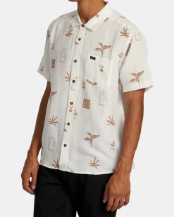 RVCA ARTIFACTS SHORT SLEEVE SHIRT Ecru Online
