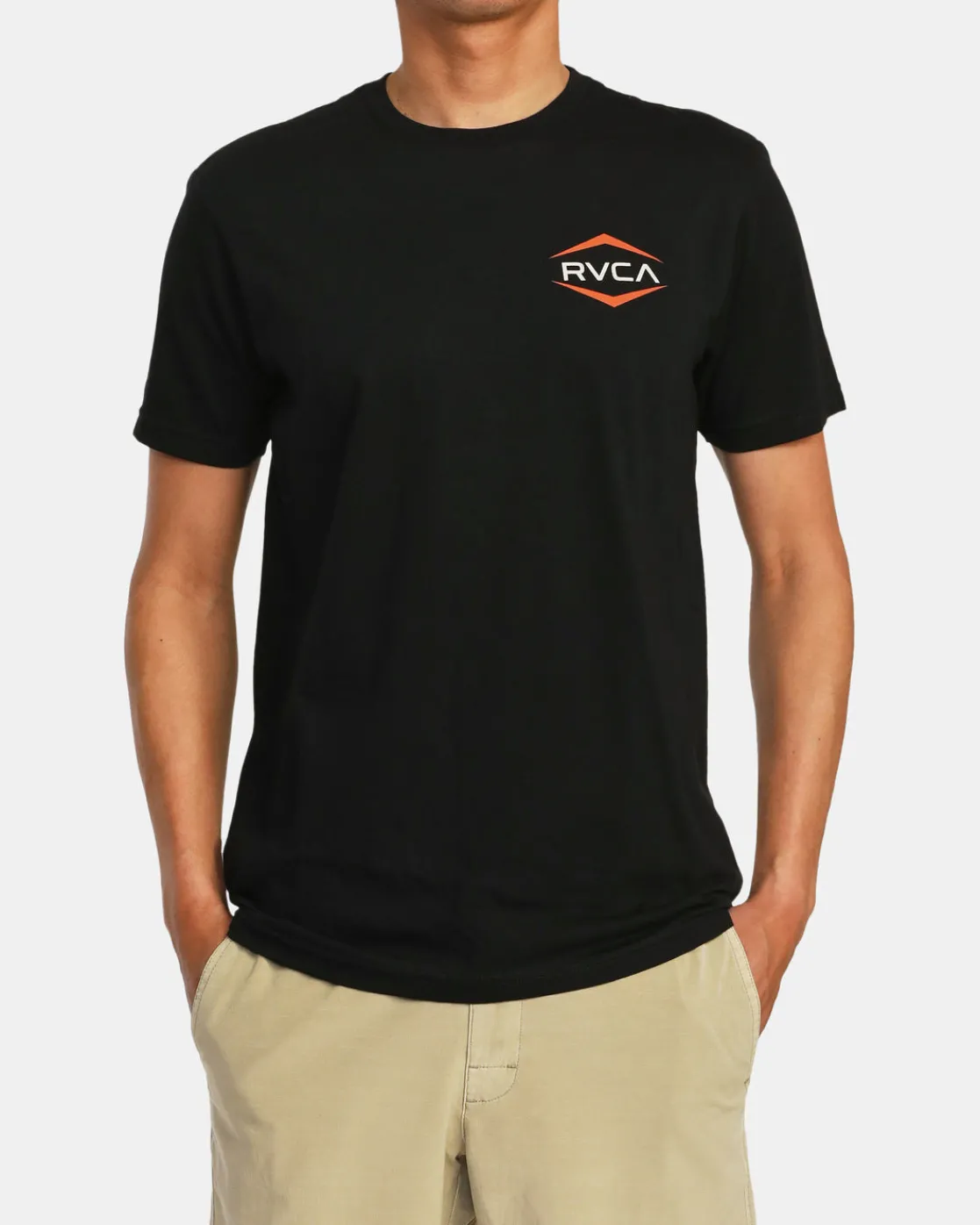 RVCA ASTRO HEX TEE Black