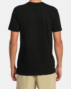 RVCA ASTRO HEX TEE Black
