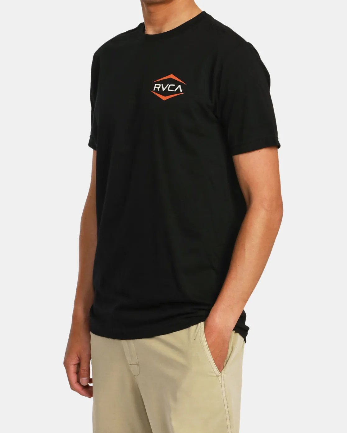 RVCA ASTRO HEX TEE Black
