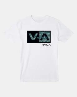 RVCA BALANCE BOX TEE White Hot