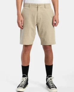 RVCA BALANCE HYBRID 20" SHORTS Khaki Sale