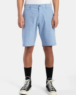 RVCA BALANCE HYBRID 20" SHORTS Nautical Blue Outlet