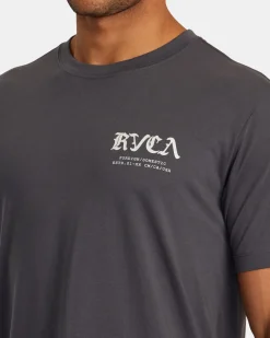 RVCA BALANCE SHORT SLEEVE TEE Slate