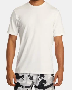 RVCA BEDWIN X STASH BALANCE TEE Off White Hot
