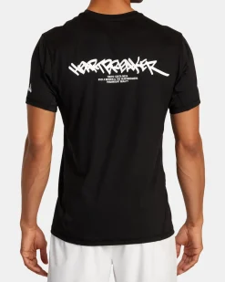 RVCA BEDWIN X STASH VENT TEE Black