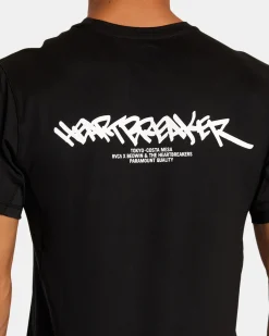 RVCA BEDWIN X STASH VENT TEE Black