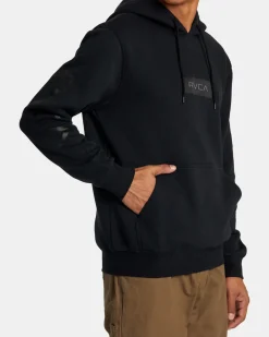 RVCA BIG LABEL HOODIE Black