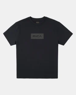 RVCA BIG LABEL SHORT SLEEVE TEE Black Sale