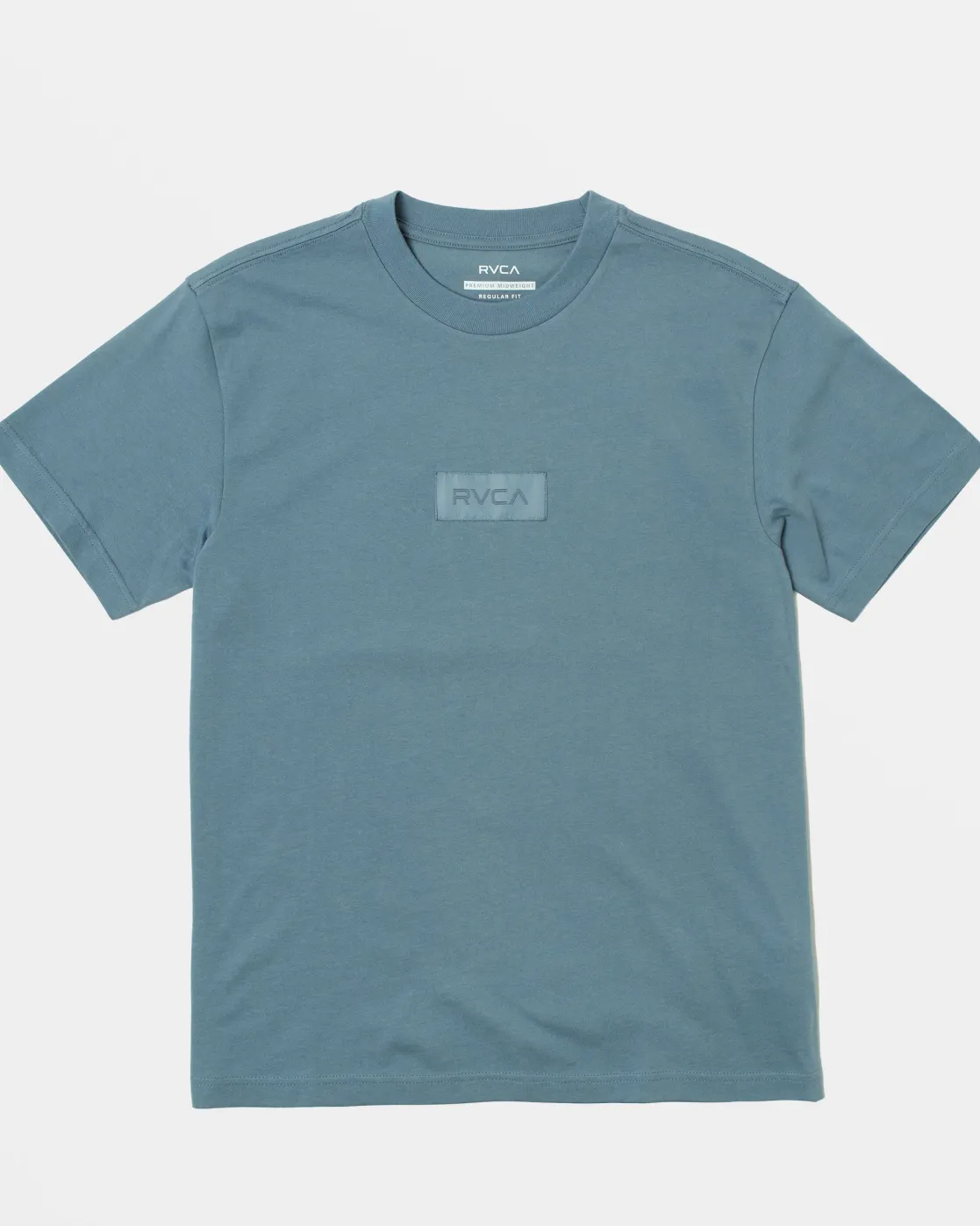 RVCA BIG LABEL SHORT SLEEVE TEE Flint Stone Discount