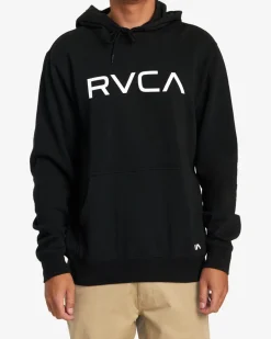 RVCA BIG HOODIE Black Clearance