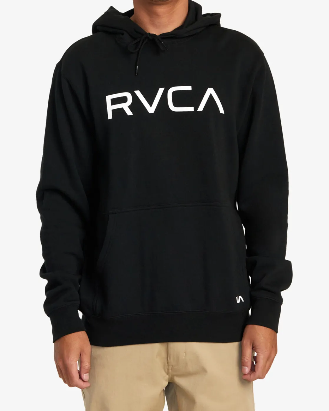 RVCA BIG HOODIE Black Clearance