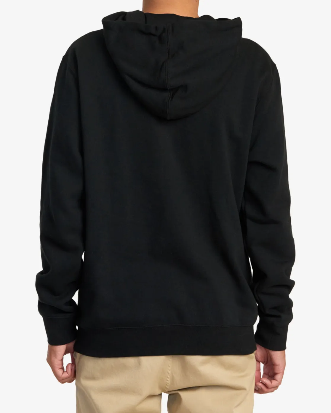 RVCA BIG HOODIE Black Clearance