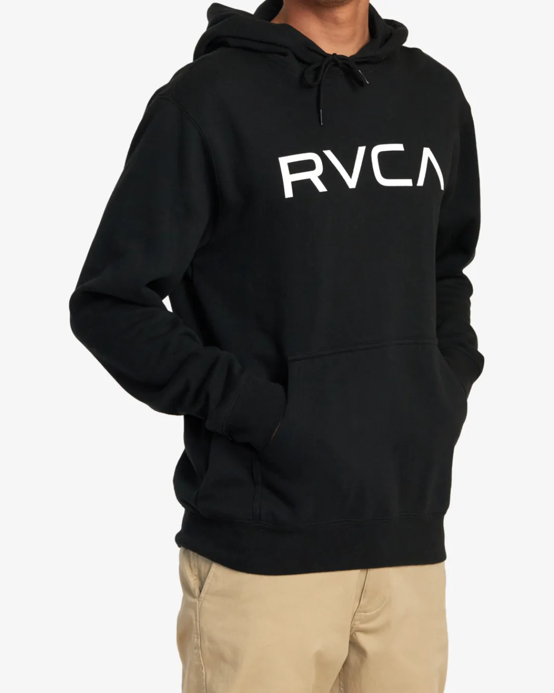 RVCA BIG HOODIE Black Clearance