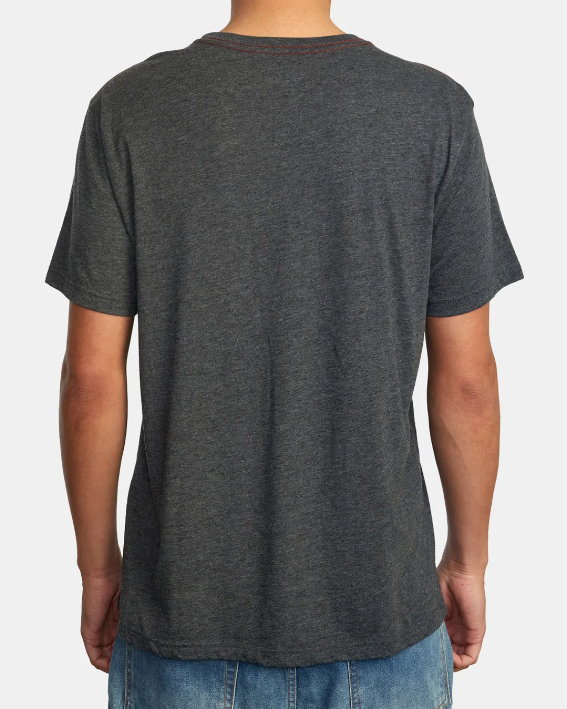 RVCA BIG TEE Black/White Outlet