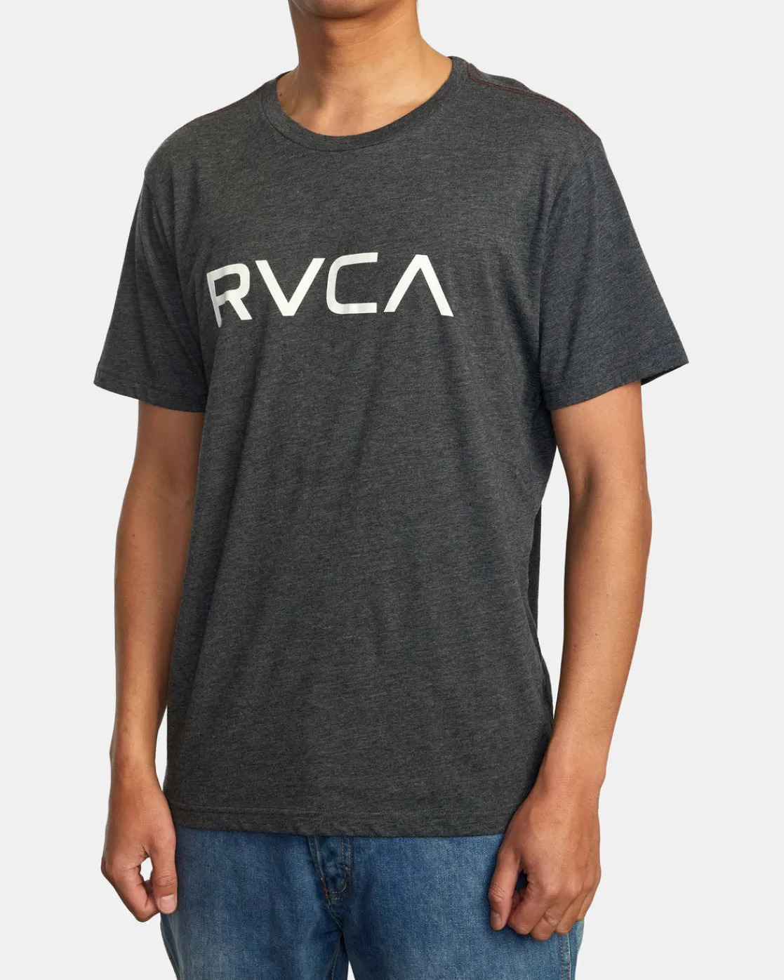 RVCA BIG TEE Black/White Outlet