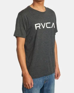 RVCA BIG TEE Black/White Outlet