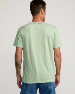 RVCA BIG TEE Granite Green Online