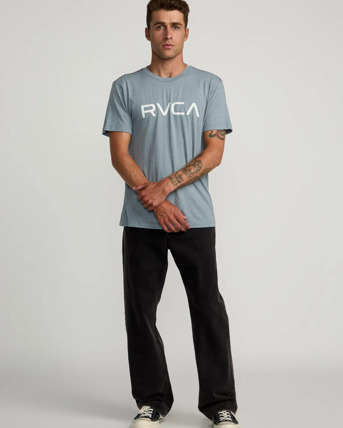RVCA BIG TEE Flint Stone Outlet