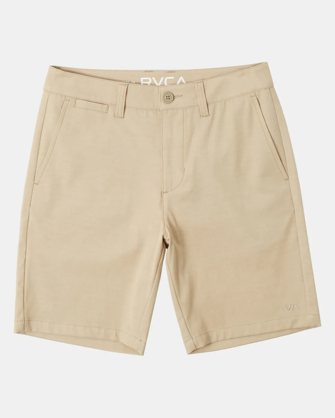 RVCA BOYS BACK IN HYBRID 19" SHORTS Khaki New