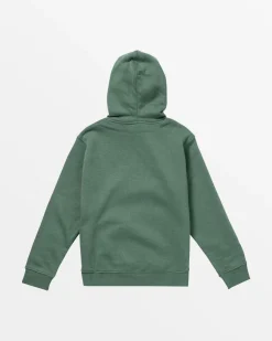 RVCA BOYS BIG HOODIE Jade Outlet
