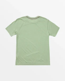RVCA BOYS BIG TEE Granite Green New