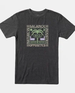 RVCA BOYS MOROCCO PALM TEE Black Discount