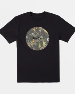 RVCA BOYS MOTORS TEE Black