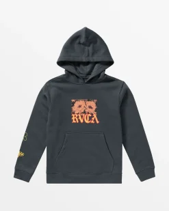 RVCA BOYS OPUNTIA HOODIE Garage Blue Sale