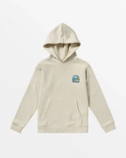 RVCA BOYS SUNNY DAYS HOODIE Silver Bleach Online
