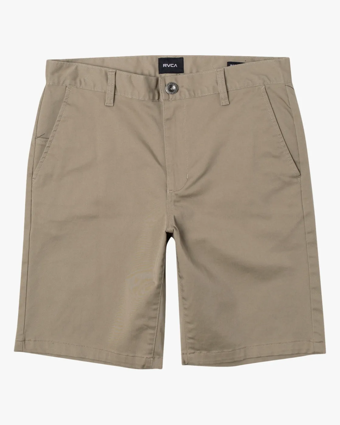 RVCA BOYS WEEKDAY STRETCH 18" SHORTS Khaki Clearance