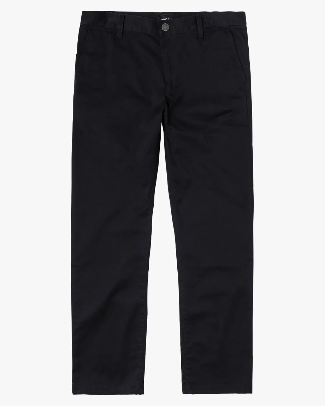 RVCA BOYS WEEKDAY STRETCH STRAIGHT FIT PANTS Black Hot