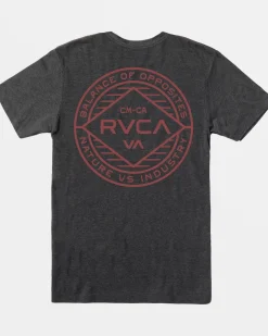 RVCA BOYS WORDMARK TEE Black Best