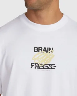 RVCA BRAIN FREEZE TEE White